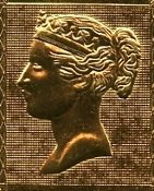 Cook Islands Penny Black