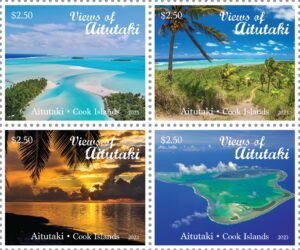 Aitutaki - 2023 - Views of Aitutaki - Set of 4
