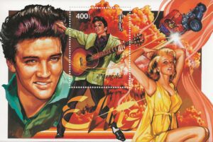 Mongolia – 1995 – Elvis Presley – Souvenir Sheet