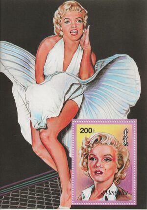 Mongolia – 1995 – Marilyn Monroe – Souvenir Sheet